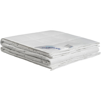 Одеяло 1.5-спальное Medsleep Дефорте 140x200 см кассетное белое