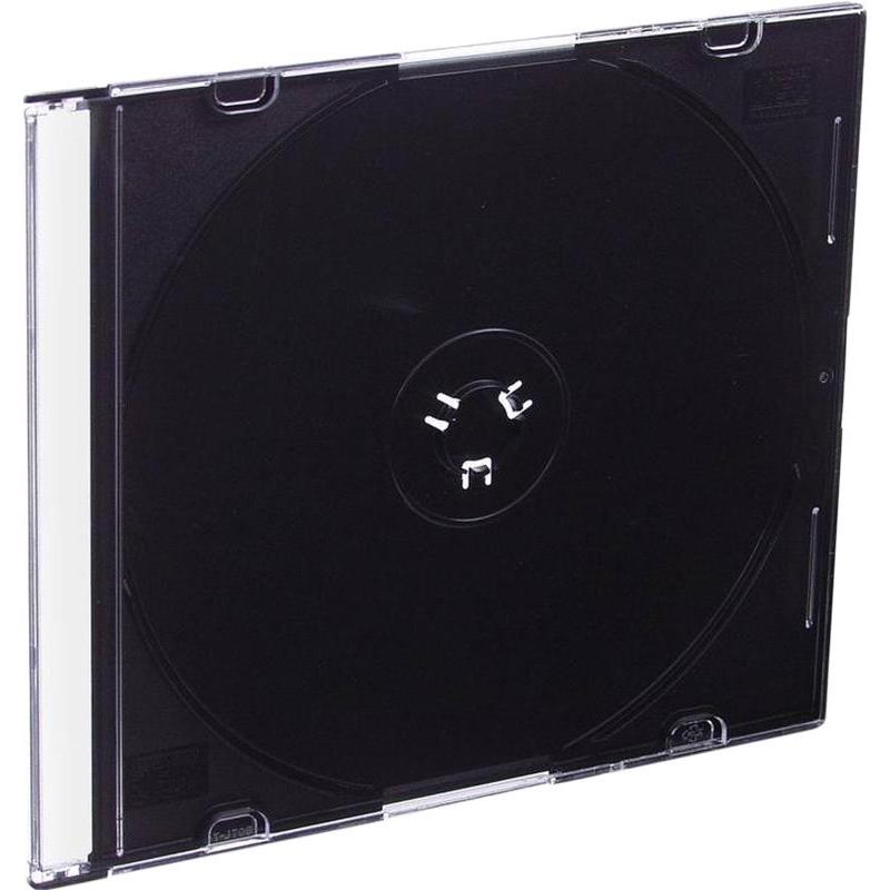 Коробка для CD/DVD дисков, стандартная (Jewel Box)