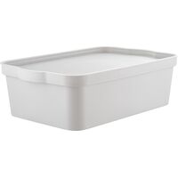 Ящик для хранения Keeplex Happy 14 л (серое перышко, 298х452х140 мм)