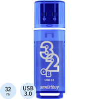 Флешка USB 3.0 32 ГБ Smartbuy Glossy (SB32GBGS-DB)