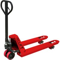 Тележка гидравлическая (рохля) Prolift DF 25 (2500 кг, 550x1150 мм,  полиуретановые колёса)