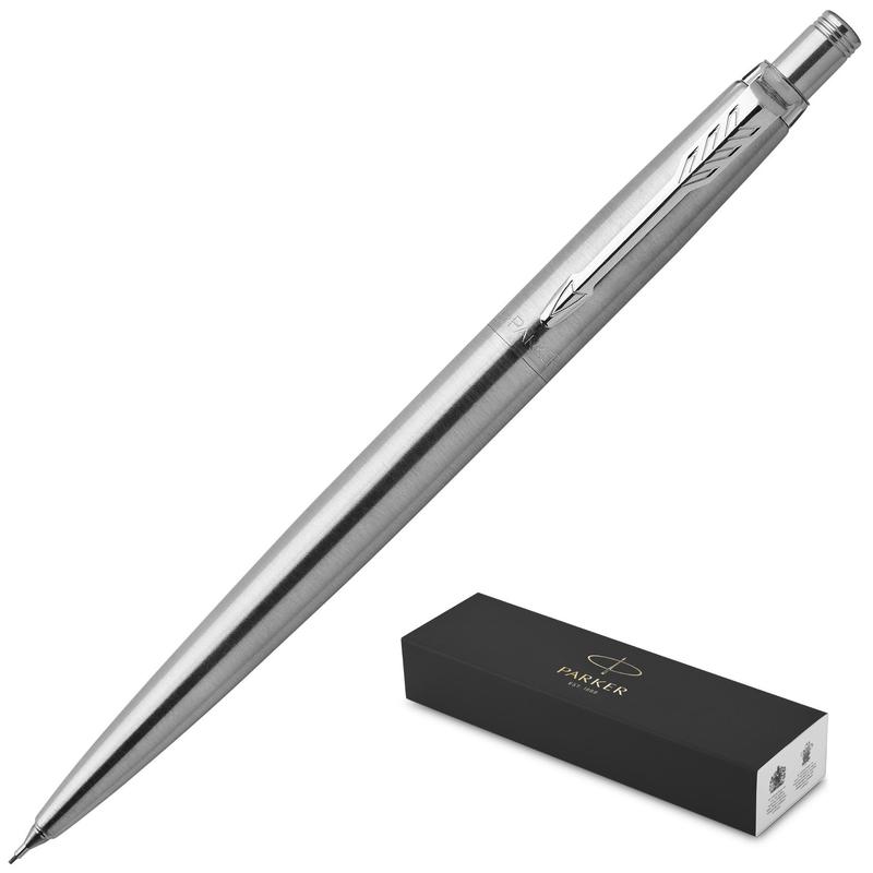 Карандаш механический стальной Parker Jotter Stainless Steel CT 0.5 мм (артикул производителя 1953381) – выгодная цена – купить товар Карандаш механический стальной Parker Jotter Stainless Steel CT 0.5 мм (артикул производителя 1953381) в интернет-магазине Комус