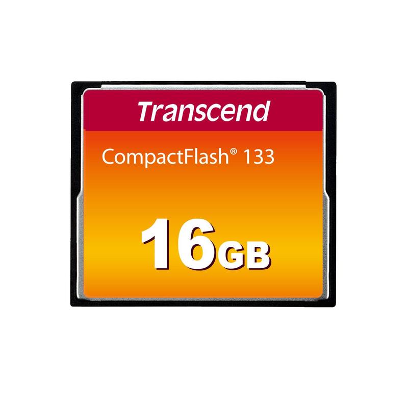 Карта памяти transcend compact flash 16 гб