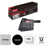 Картридж лазерный Комус TK-1120 1T02M70NX1 для Kyocera черный  совместимый