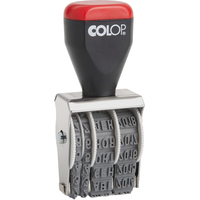 Датер ручной Colop 04000 (месяц обозначается буквами, 4 мм)