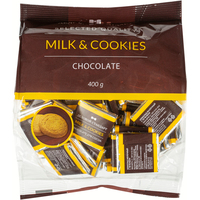 Шоколад порционный Деловой Стандарт Milk&Cookies 400 г