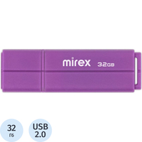 Флешка USB 2.0 32 ГБ Mirex Line (13600-FMULVT32)