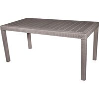 Стол пластиковый Rattan (французский платан, 1532х789х701 мм)