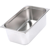 Гастроемкость Luxstahl GN 1/1 53x32.5x20 см 28 л нержавеющая сталь