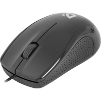 Мышь проводная Defender Optimum MB-160 чёрная (52160)