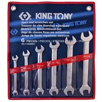 Набор ключей рожковых King Tony 8-19 мм 6 предметов (1106MR01)