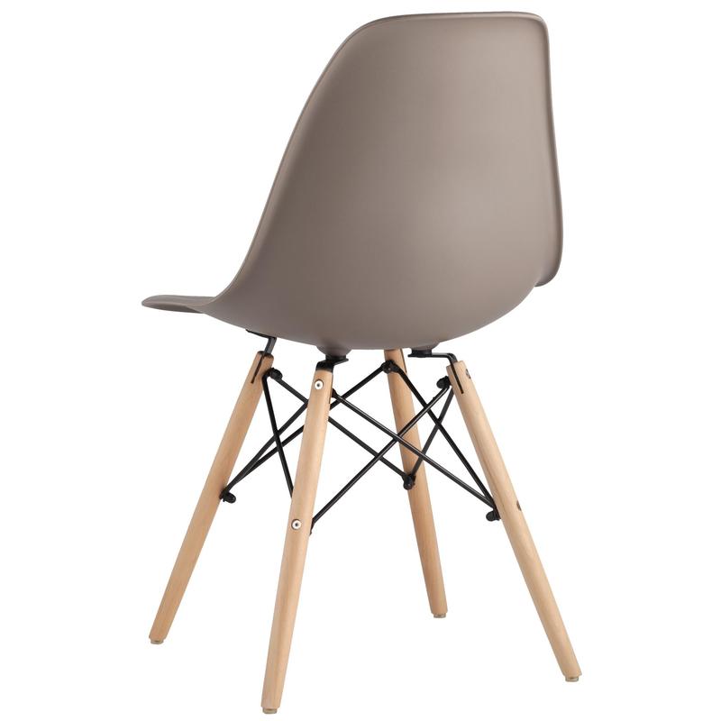 Стул eames темно серый