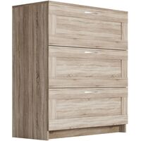 Комод Сириус (дуб сонома, 782х412х946 мм, 3 ящика)
