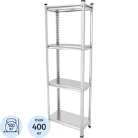 Стеллаж металлический Everest Beamy Simple оцинкованный (4 полки,  600х300х1800 мм)