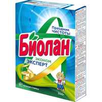 Порошок стиральный для ручной стирки Биолан Эконом Эксперт 350 г