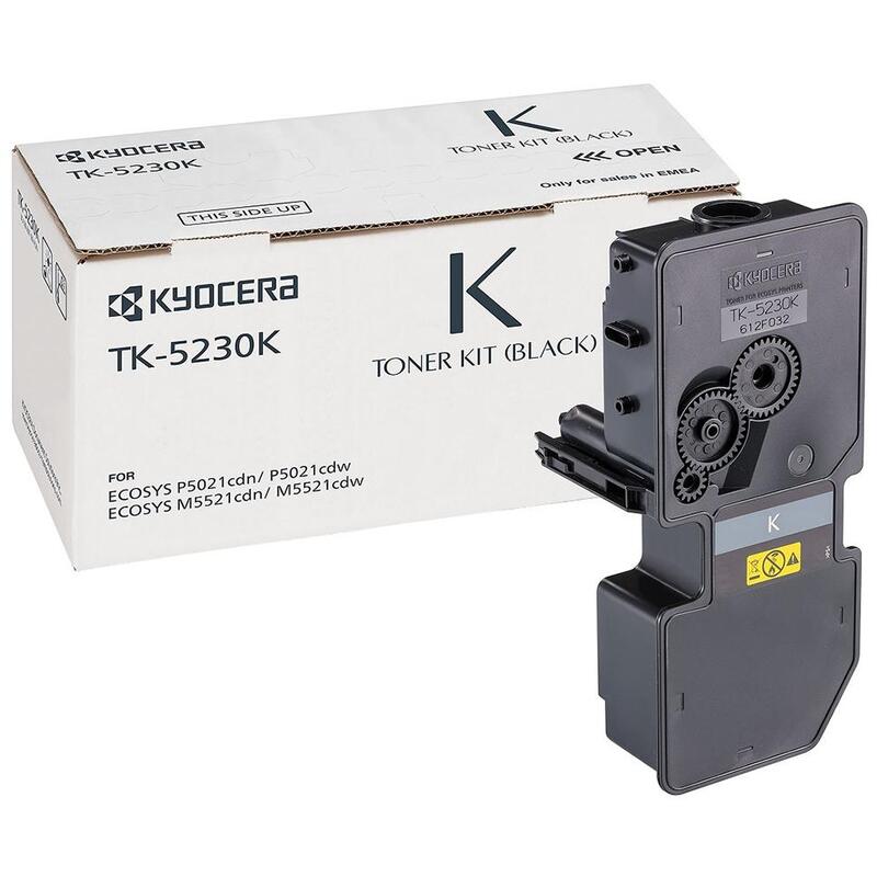 Картридж лазерный Kyocera TK-5230K 1T02R90NL0 черный оригинальный – выгодная цена – купить товар Картридж лазерный Kyocera TK-5230K 1T02R90NL0 черный оригинальный в интернет-магазине Комус