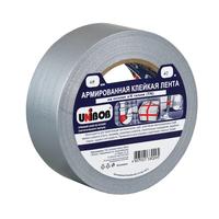 Клейкая лента армированная Unibob 48 мм х 40 м 170 мкм серая