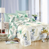 Комплект постельного белья Эльф Satin Collection Батик 2-спальное  микросатин 70x70 см
