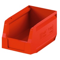 Ящик (лоток) универсальный полипропиленовый I Plast Logic Store  250x150x130 мм красный ударопрочный морозостойкий