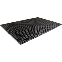 Уценка. Коврик входной грязезащитный Rubberhole 100x150 см черный
