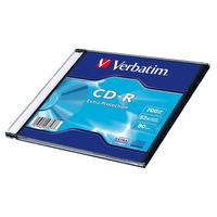 Диск CD-R Verbatim 0.7 ГБ 52x slim box