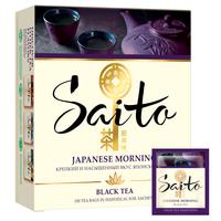 Чай Saito Japanese Morning черный 100 пакетиков