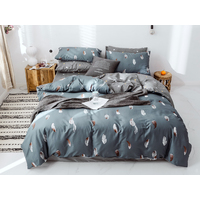 Комплект постельного белья Cleo Satin de Luxe 1.5-спальное сатин 70x70  см (15/1011-SK)