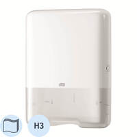 Диспенсер для листовых полотенец Торк (Tork) 553000 Singlefold H3 ZZ/C   пластиковый белый