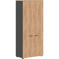 Шкаф для документов Jay JHC 85.1 (дуб бофорд/антрацит, 856х452х1949 мм)