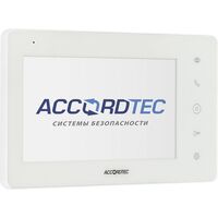 Монитор AccordTec AT-VD760C/SD WH белый (AT-07063)