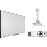 Комплект интерактивный доска ExellTECH SBM787V + проектор ExellTECH  EXD102STW + крепление DSM-14KW
