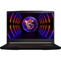 Ноутбук игровой MSI GF63 Thin 12UCX-1037XRU 15.6" Black Intel Core i5  12450H/16 ГБ/SSD 256 ГБ/nVidia GeForce RTX 2050 (9S7-16R821-1037)