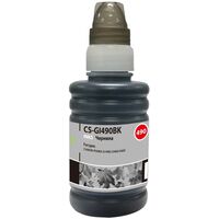 Чернила Cactus GI-490BK CS-GI490BK для Canon черные совместимые