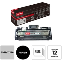 Картридж лазерный Комус 106R02778 для Xerox черный совместимый