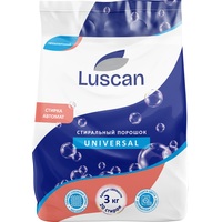 Порошок стиральный автомат Luscan Universal Свежесть 3 кг для белого и   цветного белья