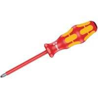 Отвёртка Wera Kraftform Plus 165 i PZ2 крестовая 100 мм диэлектрическая  (WE-006164)