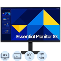 Монитор 27 Samsung Essential S3 чёрный (LS27C314EAIXCI)