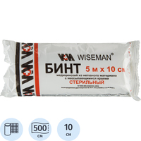Бинт Ньюфарм Wiseman стерильный 5 м x 10 см
