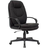 Кресло для руководителя easy chair 639 tpu черное экокожа ткань