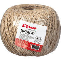 Шпагат джутовый полированный 1200 текс (150 м, 0.2 кг)