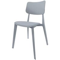 Стул обеденный Sheffilton SHT-S110-P 219565 серый (пластик)