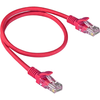 Патч-корд витая пара ExeGate UTP-RJ45-RJ45-C6-0,5M-RD 6 0,5 м