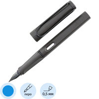 Ручка перьевая Lamy Safari цвет чернил синий, цвет корпуса умбра  (артикул производителя 4000199)