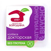 Колбаса Мясной дом Бородина Докторская вареная нарезка 190 г