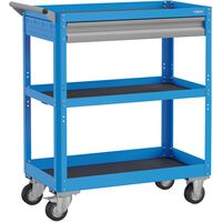 Тележка инструментальная Верстакофф PLC 9508.1-К (серый/синий,  800х450х950 мм)