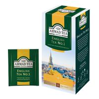 Чай Ahmad Tea English черный с бергамотом 25 пакетиков