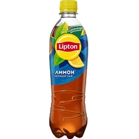 Чай холодный Lipton черный лимон 0.5 л