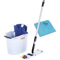 Комплект для уборки Vileda Professional УльтраСпид Мини (швабра и ведро  10 л с отжимом) синий