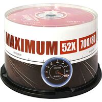 Диск CD-R Mirex 700 МБ 52x cake box UL120052A8B (50 штук в упаковке)