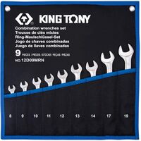 Набор ключей комбинированных King Tony 8-19 мм 9 предметов (12D09MRN)